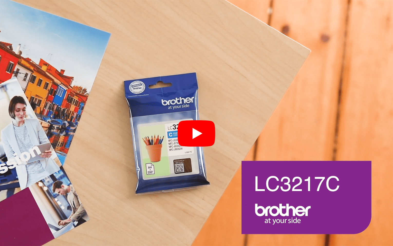 Genuine Brother LC3217C Ink Cartridge – Cyan 5